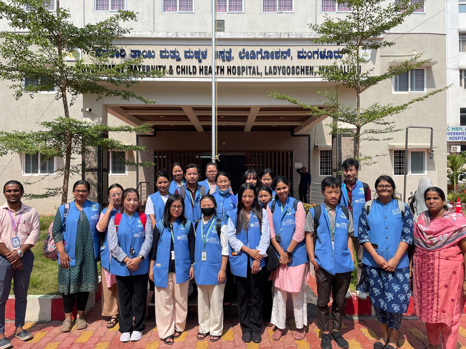 MPH Students Technical Learning at Lady Goshen Hospital